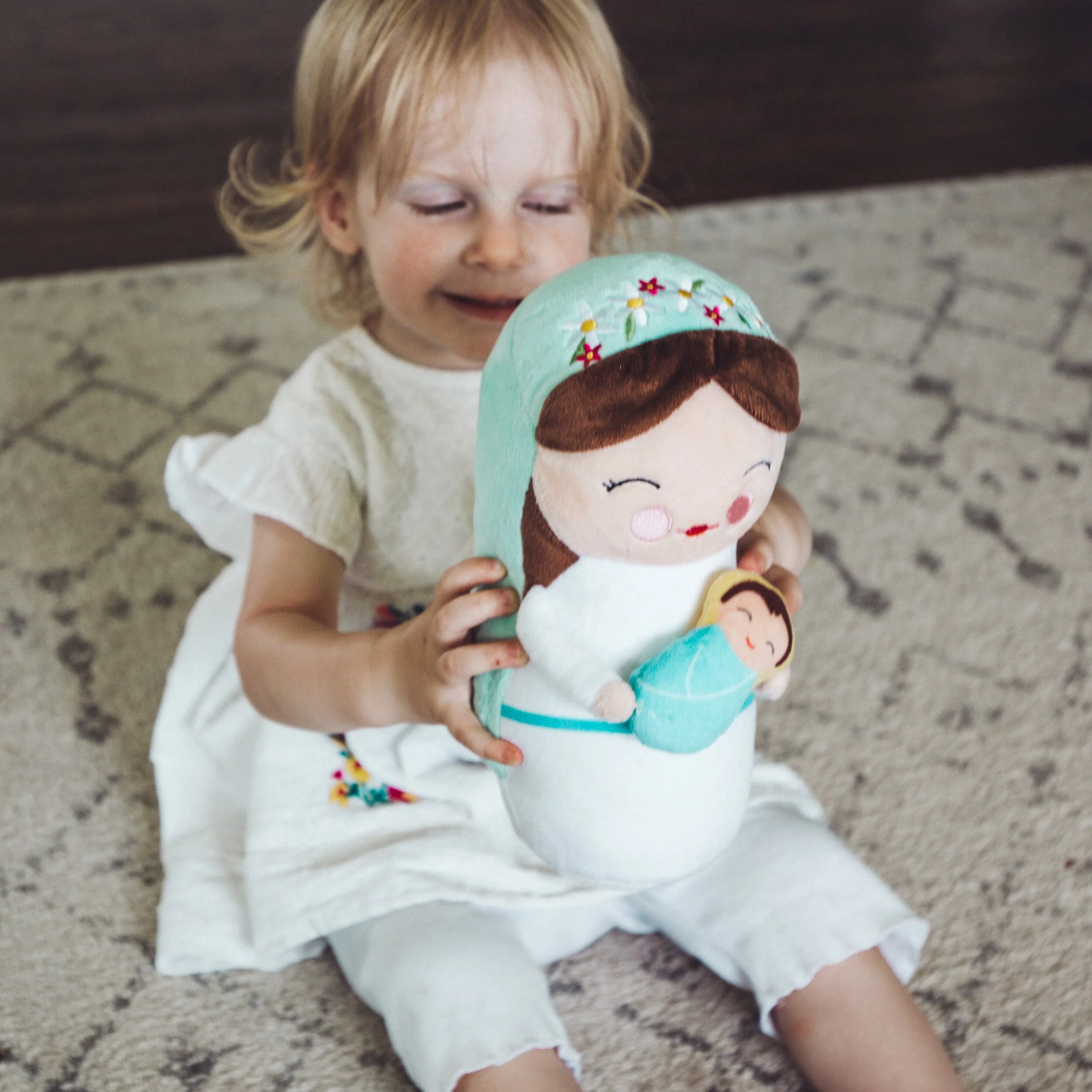 Mother Mary Shining Light Plush Doll — Good Shepherd Books & Gifts